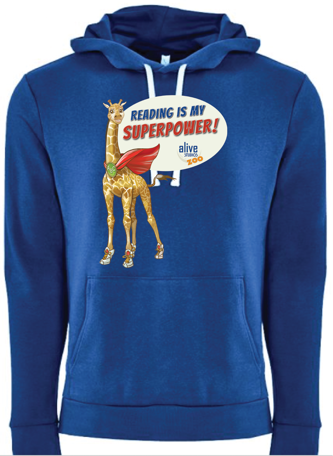 Adult Unisex Hooded Sweatshirt - SuperPower
