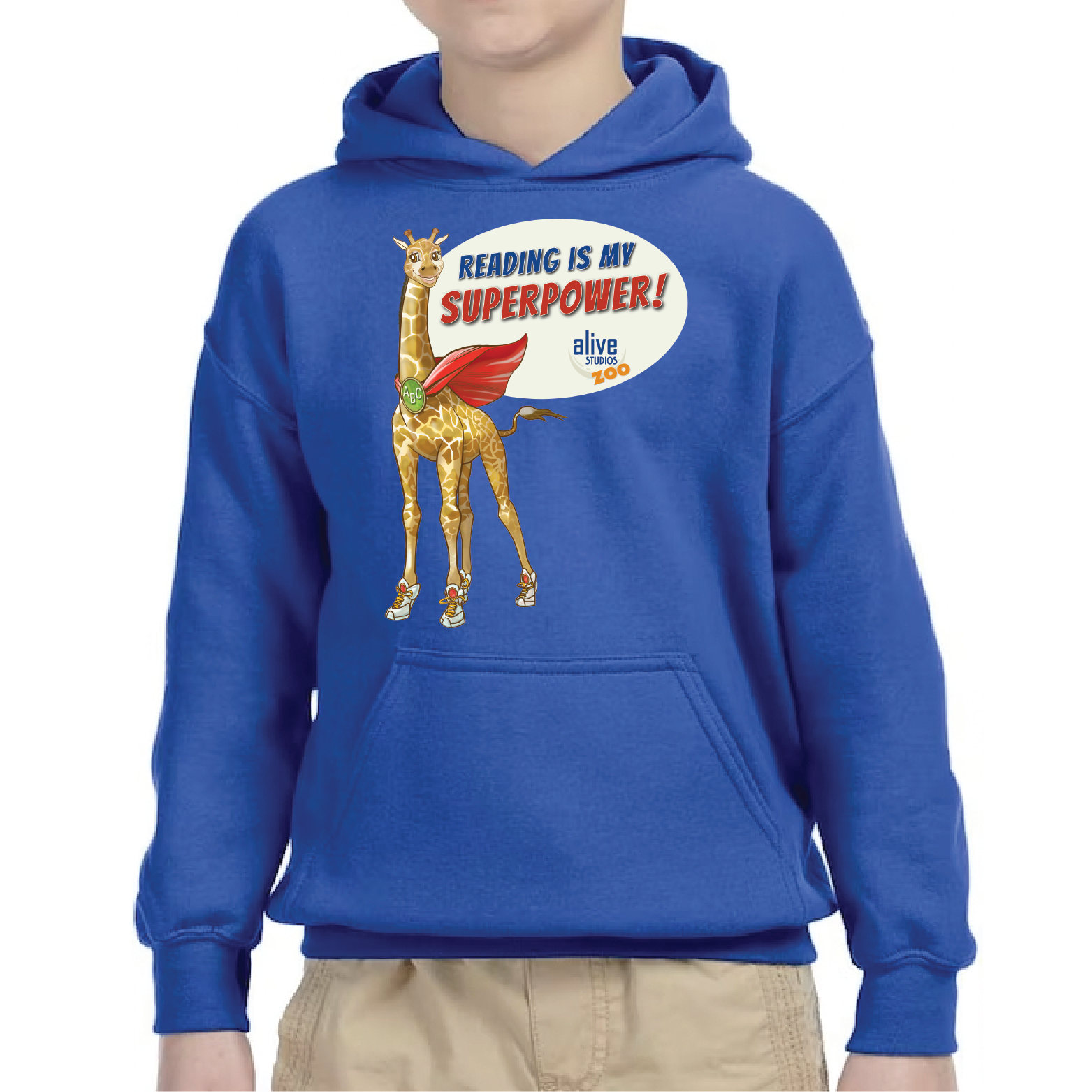 Child's Unisex Hooded Sweatshirt - SuperPower