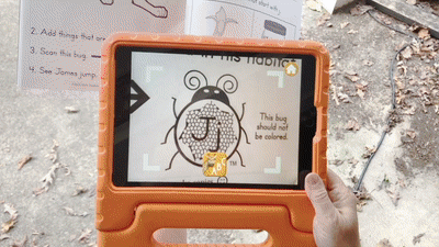 learn abc's workbook with augmented reality and free mobile app
