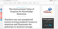Nibletz - Using Surprise for Retention