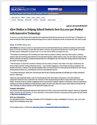 Letters alive save School Districts over $10k per student