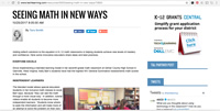 Tech & Learning - Seeing Math in New Ways