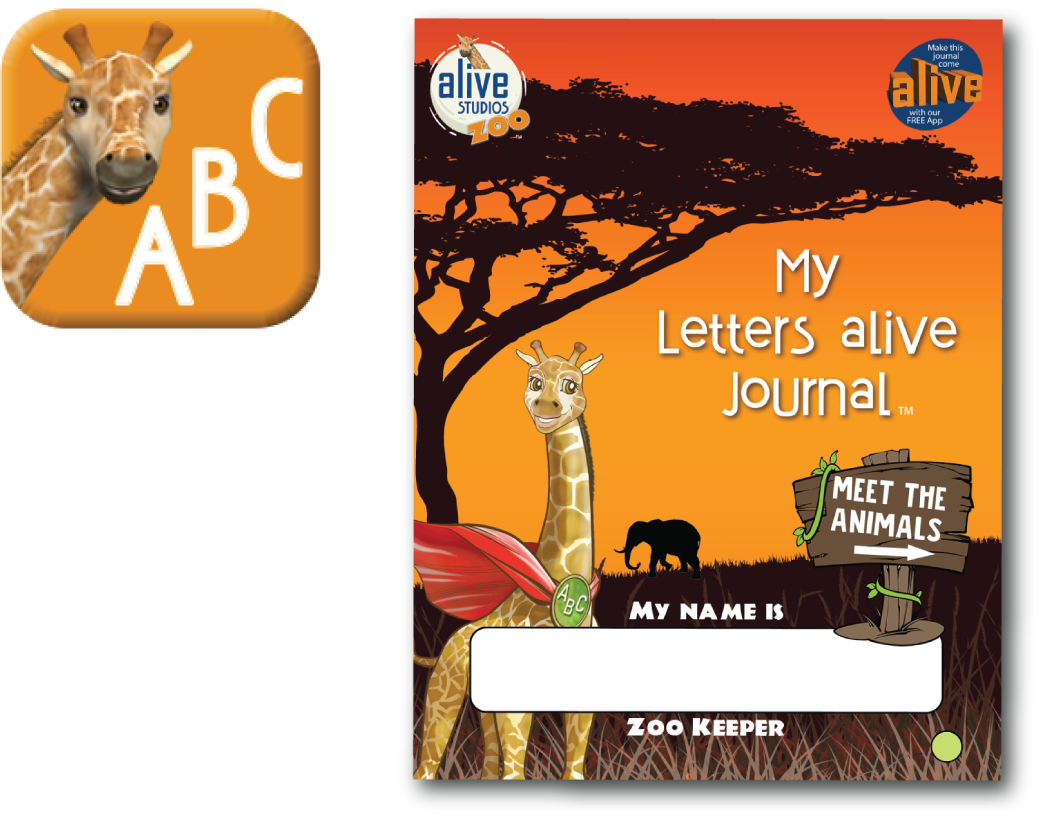 My Letters alive Journal Set
