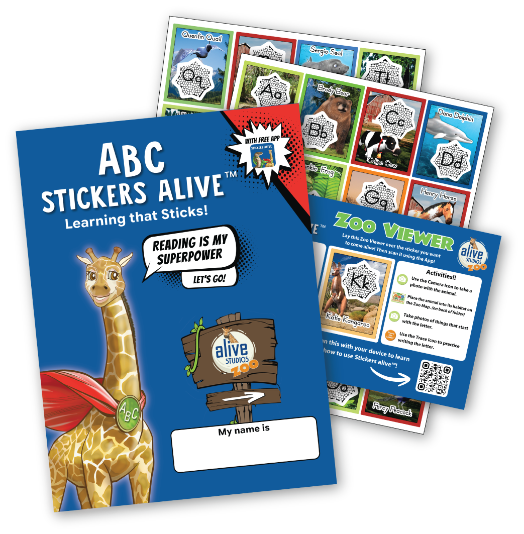 ABC Stickers alive Kit